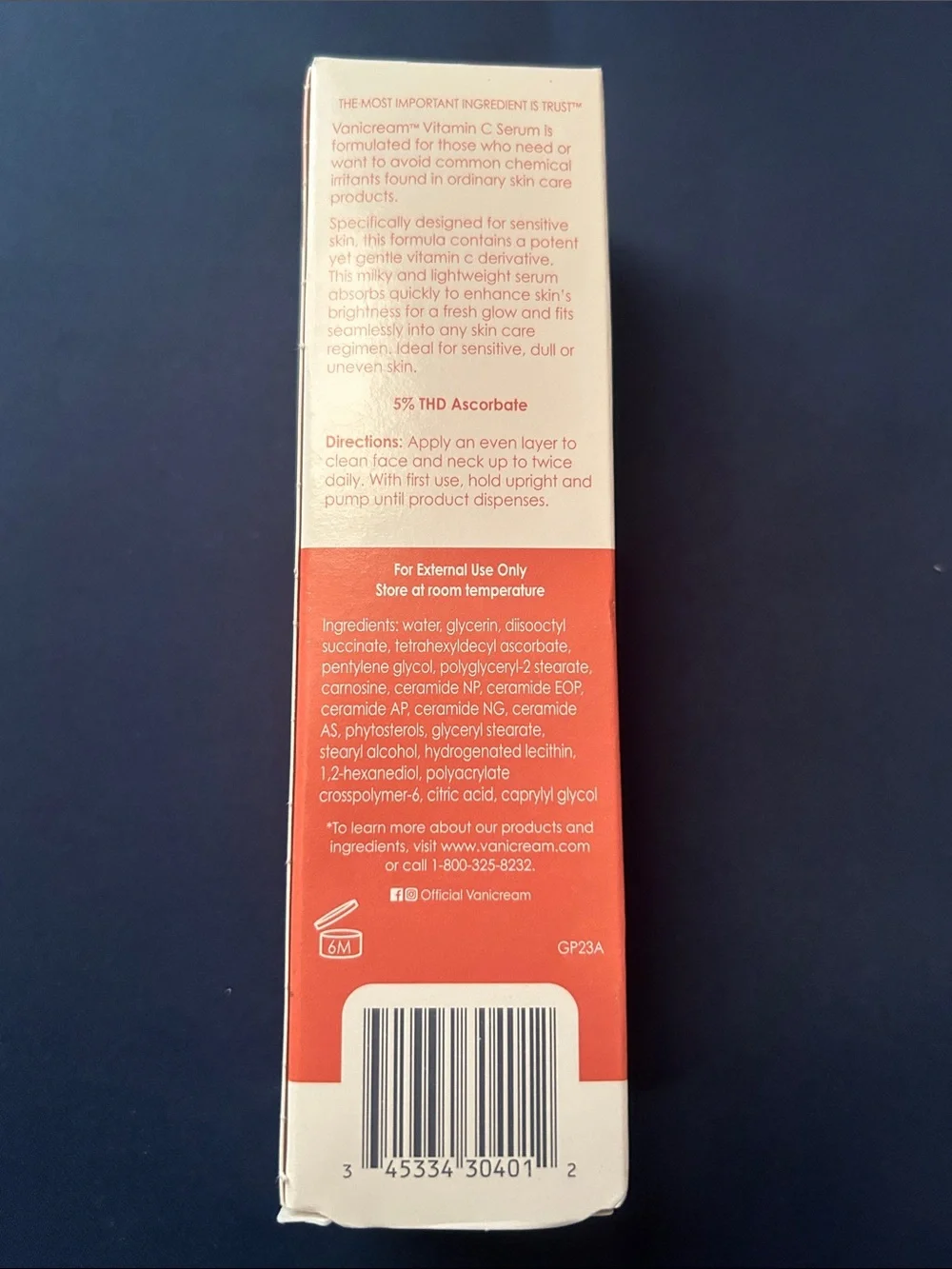 Vitamin C Serum with Ceramides - Orange